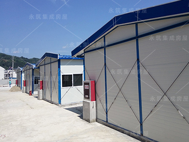 單層K型板房 | 惠州大亞灣基礎工程項目